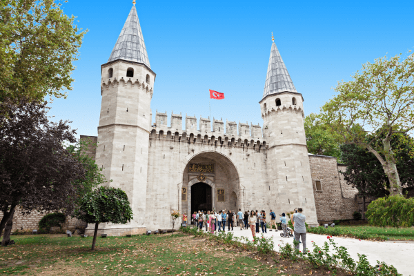 Topkapi-Palast in Istanbul, Türkei 